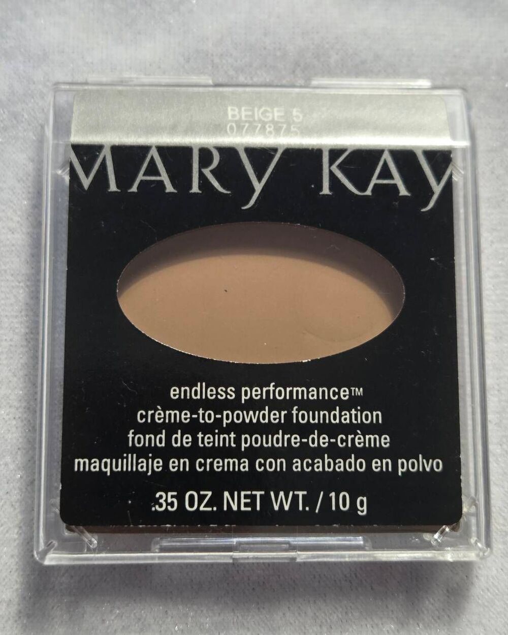 Mary Kay MK Endless Performance Creme-to-Powder Foundation Beige 5 Discontinued